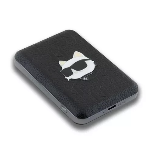 Karl Lagerfeld Powerbank inductive KLPB5FPGKSCHHK 16W 5000mAh fekete/f-3666339283926 4 kép