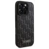 Karl Lagerfeld bőr monogram fém logós MagSafe tok iPhone 16 Pro Max-3666339294137 2 kép