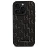 Karl Lagerfeld bőr monogram fém logós MagSafe tok iPhone 16 Pro Max-3666339294137 3 kép