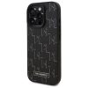 Karl Lagerfeld bőr monogram fém logós MagSafe tok iPhone 16 Pro Max-3666339294137 5 kép
