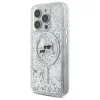  iPhone 16 Pro Max Átlátszó Karl Lagerfeld Liquid Glitter Karl & Ch-3666339319151 2 kép