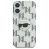 Karl Lagerfeld IML Karl Head Electroplated iPhone 16 tok - Átlátszó-3666339319809 3 kép
