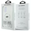  Apple iPhone 16 6.1" átlátszó Karl Lagerfeld KLHMP16SLGKISGH Liqui-3666339319168 8 kép
