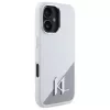  iPhone 16 6.1" fehér Karl Lagerfeld KLHMP16SSCMKMPCH kemény tok Sil-3666339318000 4 kép