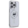 Karl Lagerfeld IML Metal Choupette Head MagSafe tok iPhone 13 - fehér-3666339284121 3 kép