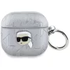 Karl Lagerfeld Monogram Karl Head tok AirPods 4/5 - ezüst