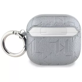 Karl Lagerfeld Monogram Karl Head tok AirPods 4-hez - ezüst-3666339452155 2 kép