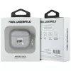 Karl Lagerfeld Monogram Karl Head tok AirPods 4-hez - ezüst-3666339452155 3 kép