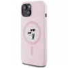  iPhone 15 Plus Pink Karl Lagerfeld Szilikon Karl&Choupette MagSafe to-3666339254476 2 kép