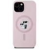  iPhone 15 Plus Pink Karl Lagerfeld Szilikon Karl&Choupette MagSafe to-3666339254476 3 kép