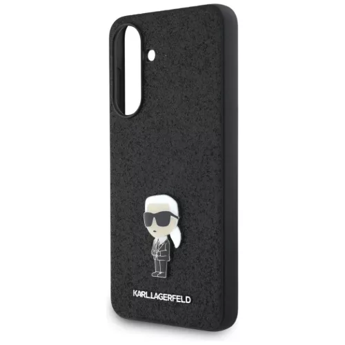 Karl Lagerfeld Fixált Csillámos Ikonik Logó Fém Kitűzős Tok Sams-3666339454487 5 kép