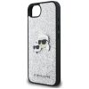 Karl Lagerfeld Fixed Glitter Ikonik Metal Pin tok iPhone 16e - ezüst-3666339454180 5 kép