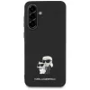  Samsung Galaxy A56 Fekete Karl Lagerfeld Saffiano K&C Metal Logó-3666339454500 2 kép