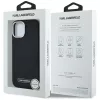  iPhone 15 Fekete Karl Lagerfeld FW Metal Plate MagSafe tok-3666339254889 8 kép