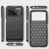  Techsuit - Szén-szilikon - Xiaomi Poco X4 Pro 5G - Fekete tok-5949419018631 2 kép