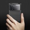  Techsuit - Szén-szilikon - Xiaomi Poco X4 Pro 5G - Fekete tok-5949419018631 4 kép