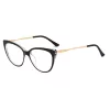 Anti-Blue Light Glasses Techsuit Reflex Metal (F5018-C72) - Cat Eye - Dark Black