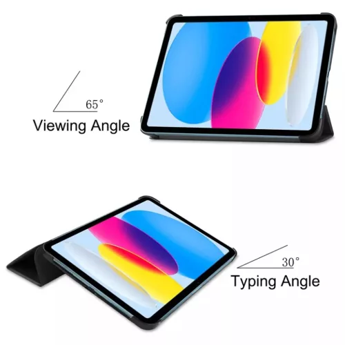  Techsuit - FoldPro - iPad 10 (2022) 10.9 / iPad 11 2025 - Fekete tok-5949419014008 3 kép