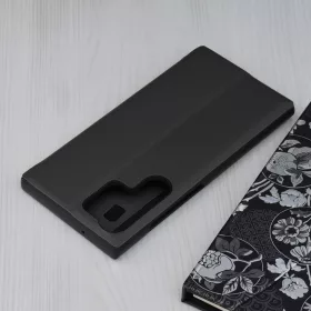  Techsuit - eFold Sorozat - Samsung Galaxy S23 Ultra - Fekete tok-5949419013452 2 kép