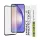  Techsuit - 111D Teljes Fedésű / Teljes Ragasztású Üveg - Samsung Galaxy A54 - Fekete üvegfólia