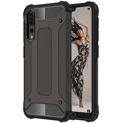  Techsuit - Hibrid Páncél - Huawei P20 Pro - Fekete tok-5949419061019 8 kép