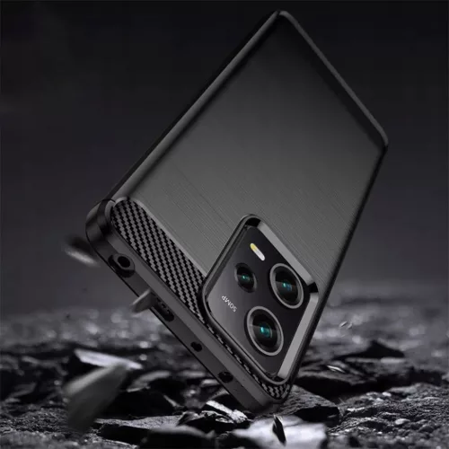  Techsuit - Szén Szilikon - Xiaomi Redmi Note 12 Pro 5G / Poco X5 Pro-5949419008359 8 kép