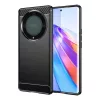  Honor Magic5 Lite fekete Techsuit szénszilikon tok