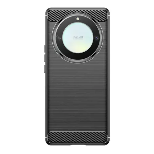  Techsuit - Szénszilikon - Honor Magic5 Lite - Fekete tok-5949419003545 2 kép