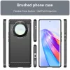  Techsuit - Szénszilikon - Honor Magic5 Lite - Fekete tok-5949419003545 5 kép