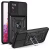  Techsuit - CamShield sorozat - Samsung Galaxy S20 FE / S20 FE 5G - Fekete tok