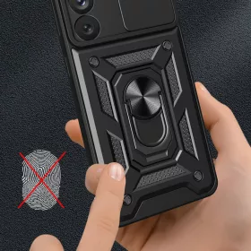 Techsuit - CamShield sorozat - Samsung Galaxy S22 5G - Fekete tok-5949419002869 2 kép