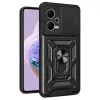  Xiaomi Redmi Note 12 Pro+ fekete Techsuit CamShield sorozatú tok
