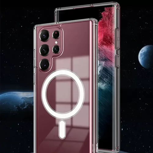  Techsuit - MagSafe Pro - Samsung Galaxy S23 Ultra - Átlátszó tok-5949419001978 5 kép