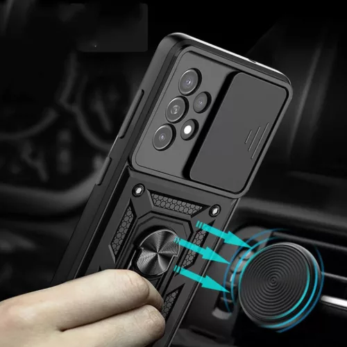  Techsuit - CamShield sorozat - Samsung Galaxy A53 5G - Fekete tok-5949419001961 5 kép