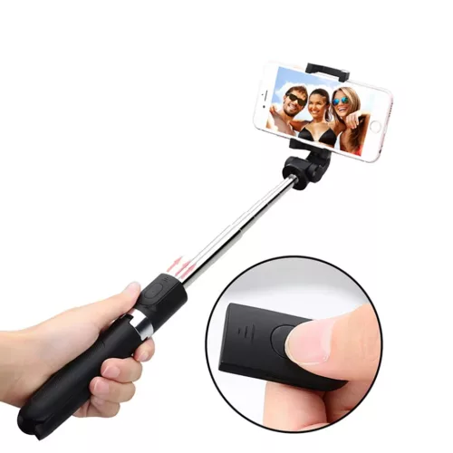  Techsuit - Selfie Bot (L01s) - Stabil Álvány Tripoddal, Hosszabbít-5949419000254 6 kép