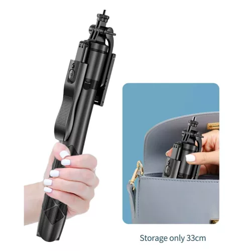  Techsuit - Selfiebot (L16) - Stabil állvány, 1/4"-os csavarmenetes -5949419063242 5 kép