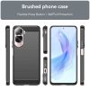  Techsuit - Szénszálas Szilikon - Honor 90 Lite - Fekete tok-5949419066540 1 kép