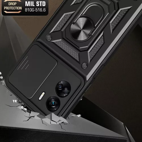  Techsuit - CamShield sorozat - Honor 90 Lite - Fekete tok-5949419067301 4 kép