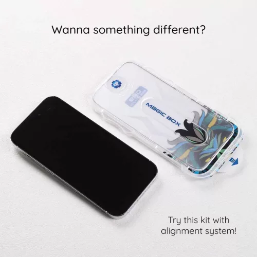 iPhone 15 Pro Max Lito Magic Glass Box D+ Tools - Átlátszó üvegfó-5949419069879 4 kép