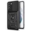  Techsuit - CamShield sorozat - Samsung Galaxy S21 5G - Fekete tok