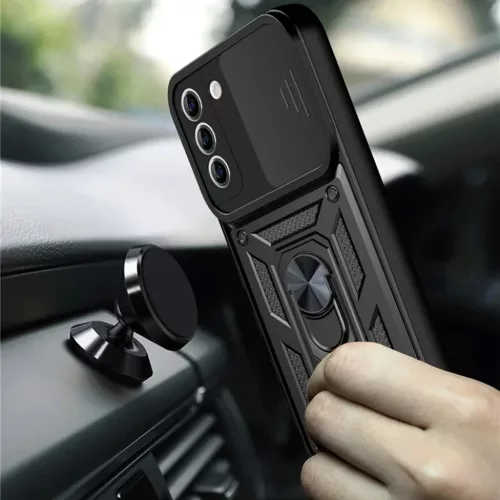  Techsuit - CamShield sorozat - Samsung Galaxy S21 5G - Fekete tok-5949419070813 3 kép