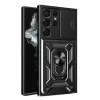  Techsuit - CamShield sorozat - Samsung Galaxy S22 Ultra 5G - Fekete tok