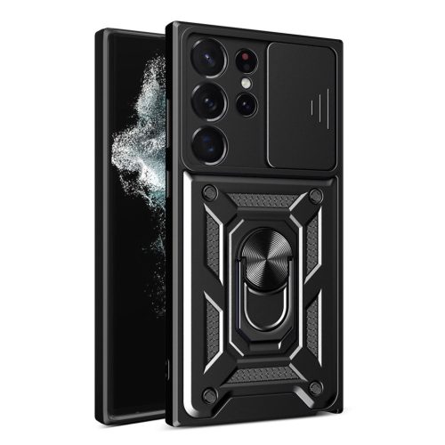 Techsuit - CamShield sorozat - Samsung Galaxy S22 Ultra 5G - Fekete t-5949419070738 1 kép