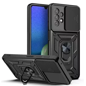    Techsuit - CamShield sorozat - Samsung Galaxy A13 4G - Fekete tok