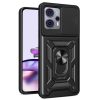  Techsuit - CamShield sorozat - Motorola Moto G13 / G23 / G53 - Fekete tok