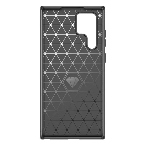  Techsuit - Szénszálas Szilikon - Samsung Galaxy S24 Ultra - Fekete -5949419072381 3 kép