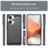  Techsuit - Szénszálas Szilikon - Xiaomi Redmi Note 13 Pro+ 5G - Fek-5949419072336 1 kép