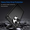  Techsuit - Szénszálas Szilikon - Xiaomi Redmi Note 13 Pro+ 5G - Fek-5949419072336 4 kép