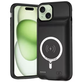  Techsuit - Power Pro MagSafe Akkumulátor Tok - iPhone 15 Plus - 8500-5949419073845 2 kép