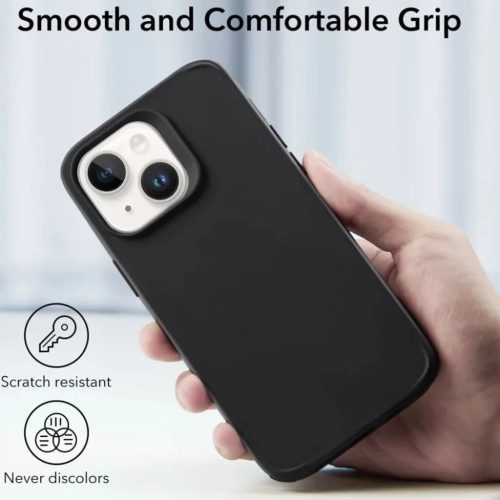 iPhone 13 / 14 Fekete ESR - Classic Hybrid HaloLock tok-4894240161777 2 kép
